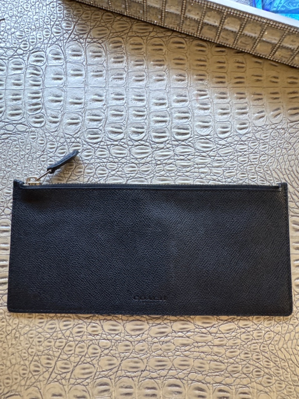 Coach small make up bag